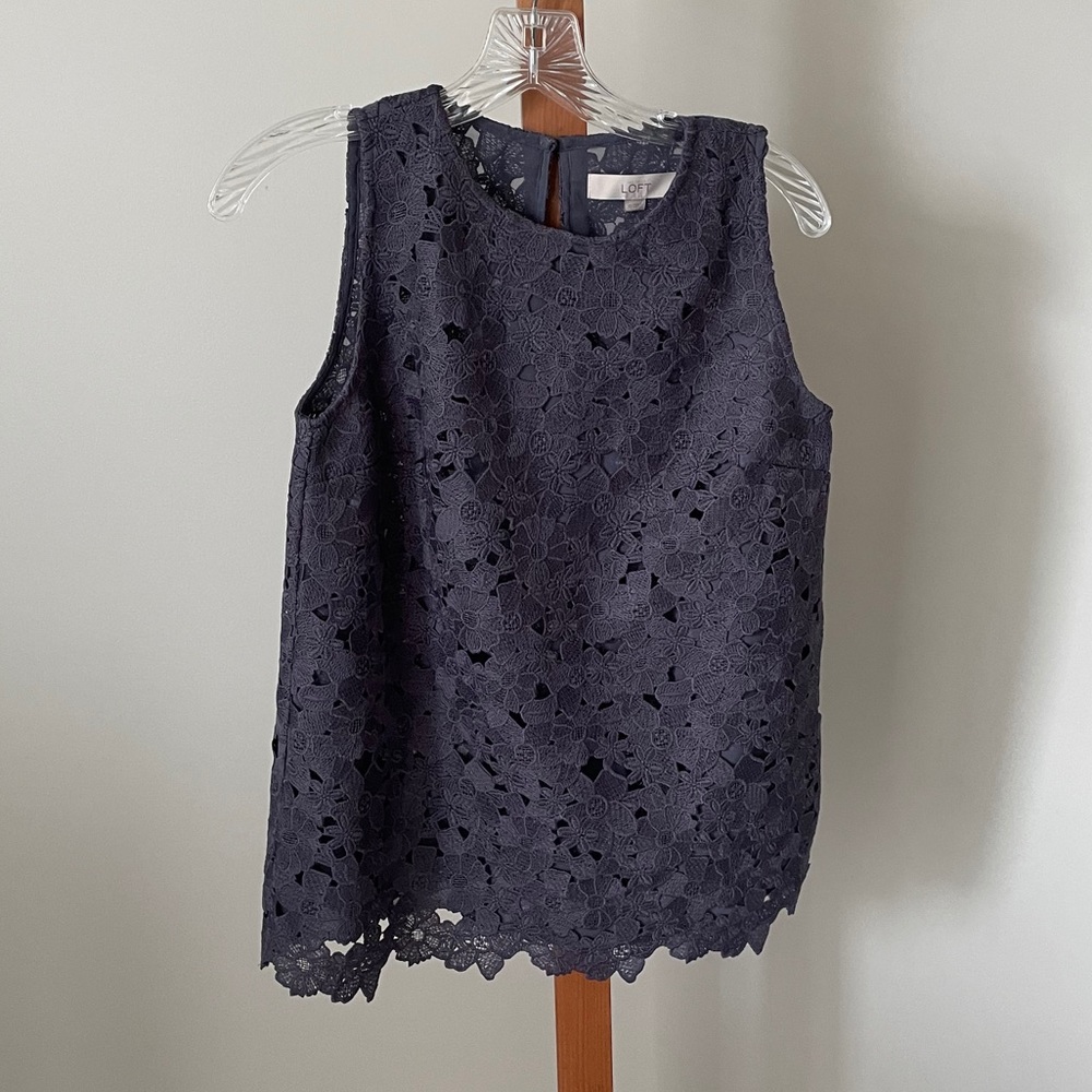Loft lace top